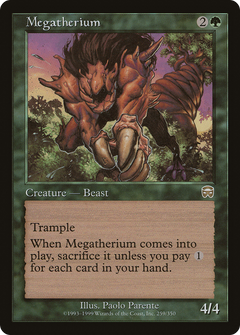 Megatherium [Mercadian Masques]-1