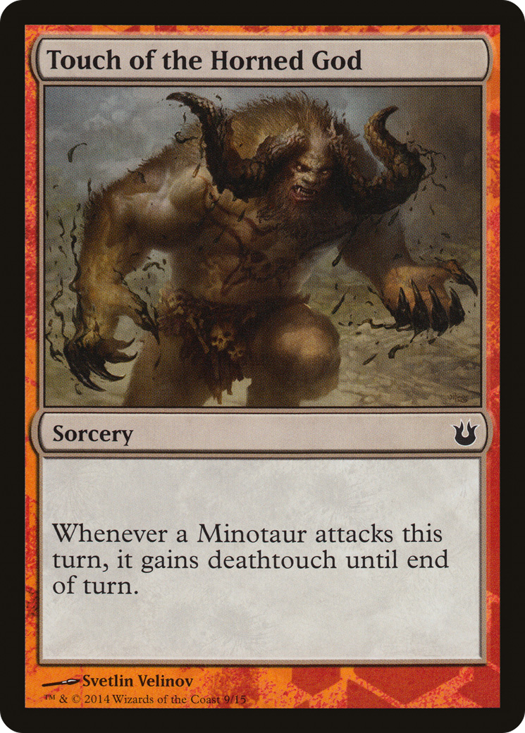 Touch of the Horned God [Born of the Gods Battle the Horde]-1