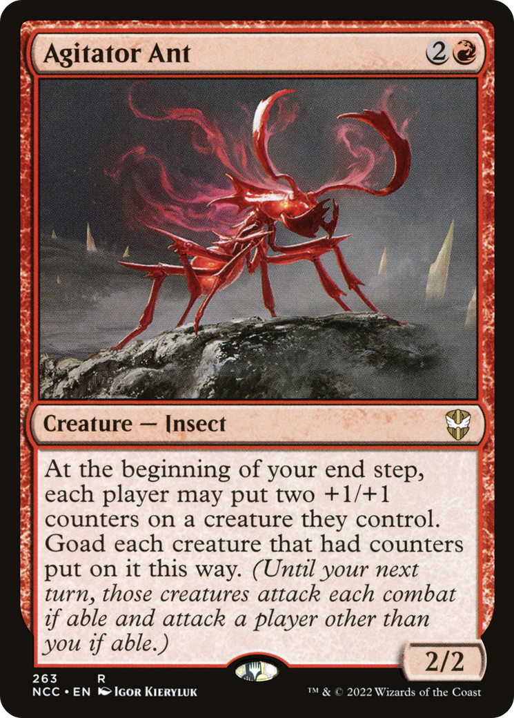 Agitator Ant [Streets of New Capenna Commander]-1