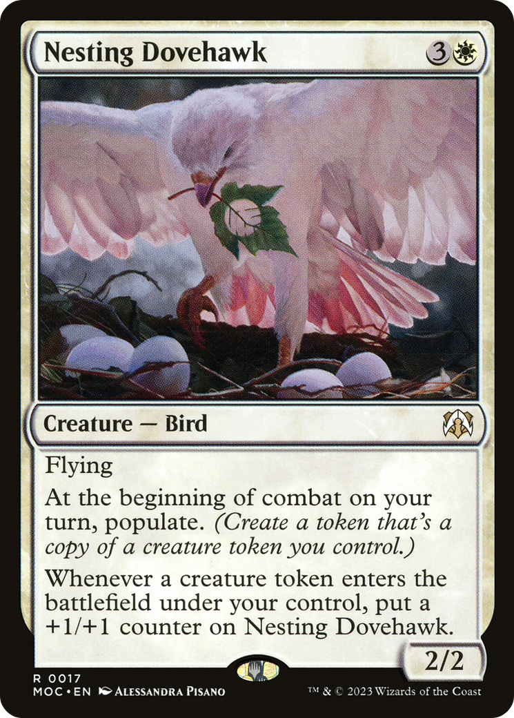 Nesting Dovehawk [March of the Machine Commander]-1