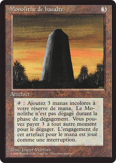Basalt Monolith (FBB-) - Foreign Black Border-1