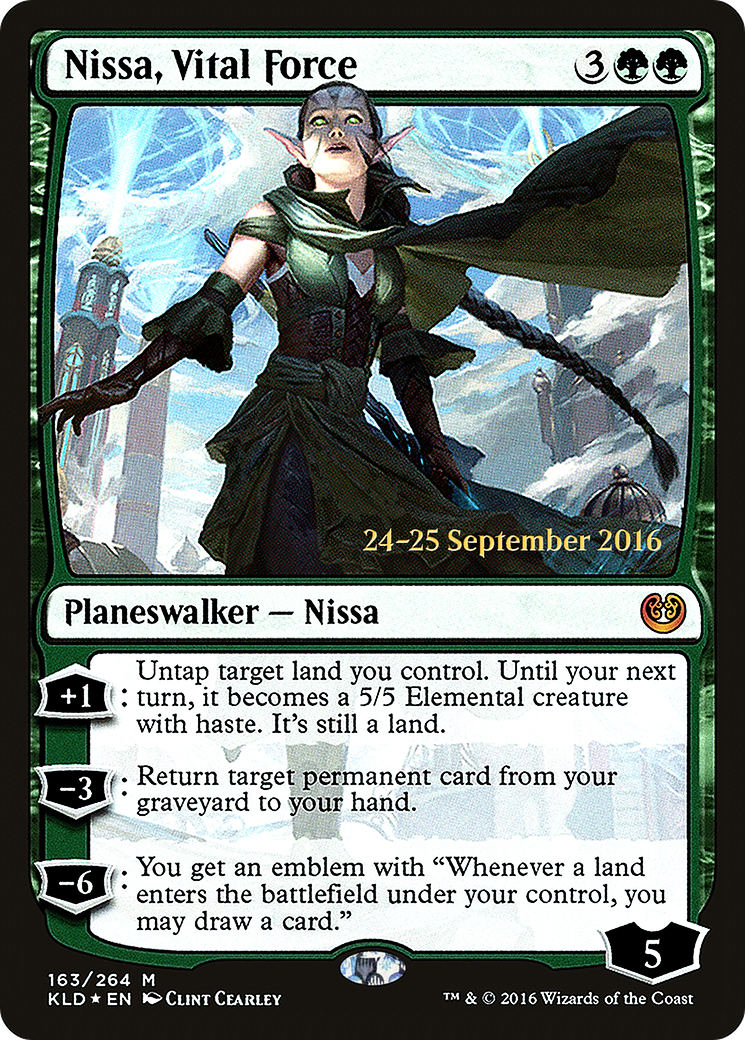 Nissa, Vital Force [Kaladesh Prerelease Promos]-1