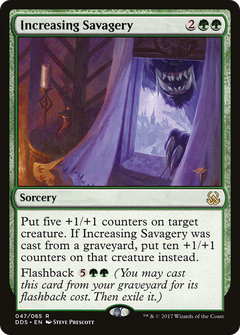 Increasing Savagery [Duel Decks: Mind vs. Might]-1