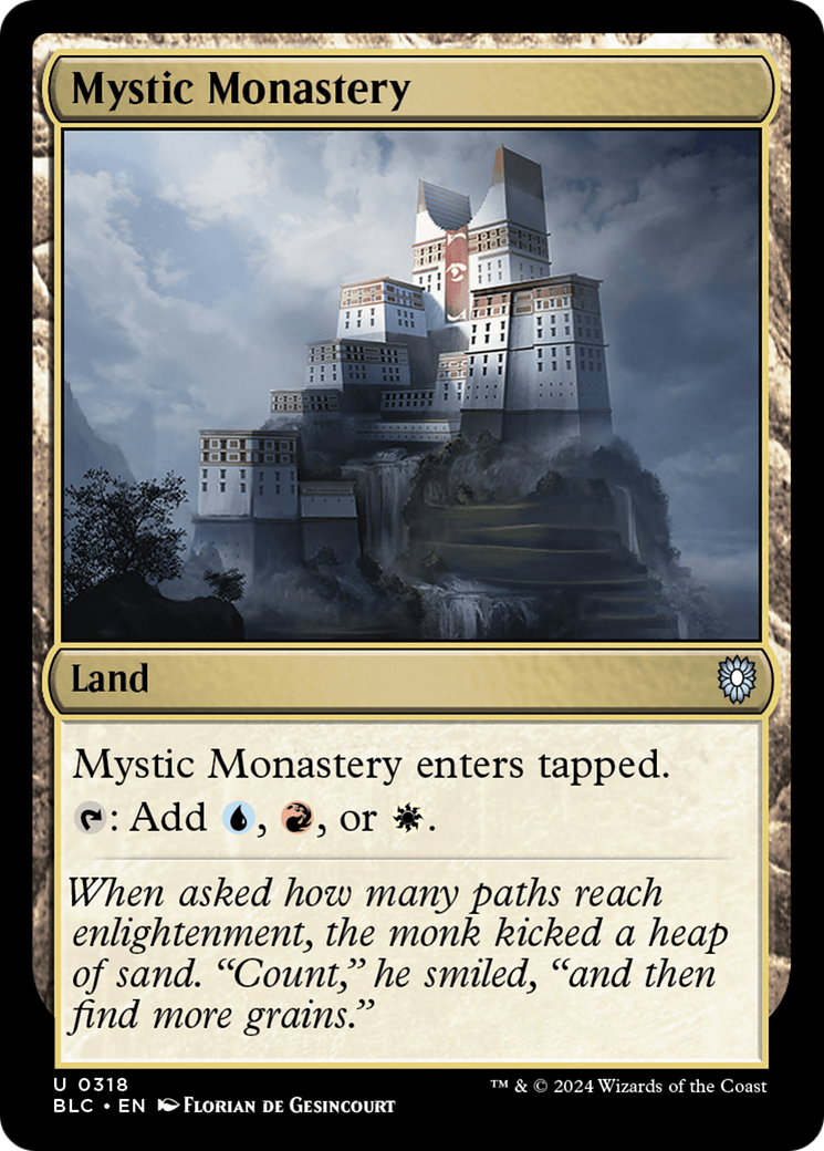 Mystic Monastery [Bloomburrow Commander]-1