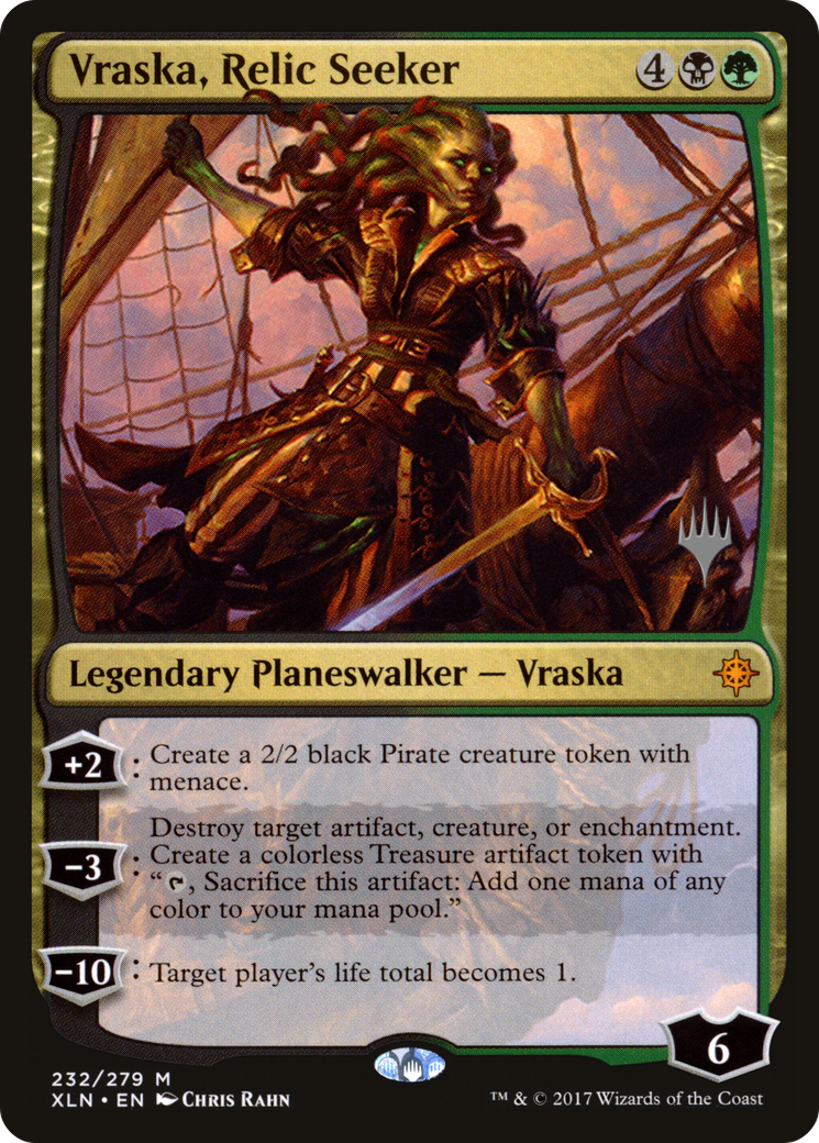 Vraska, Relic Seeker (PPM20-232) - Ixalan Promos Foil-1