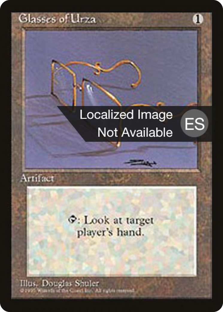 Glasses of Urza [Fourth Edition Foreign Black Border]-1