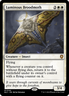 Luminous Broodmoth [Bloomburrow Commander]-1