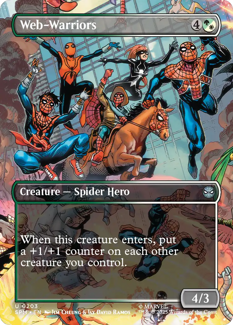 Web-Warriors (Borderless) [Marvel's Spider-Man]-1