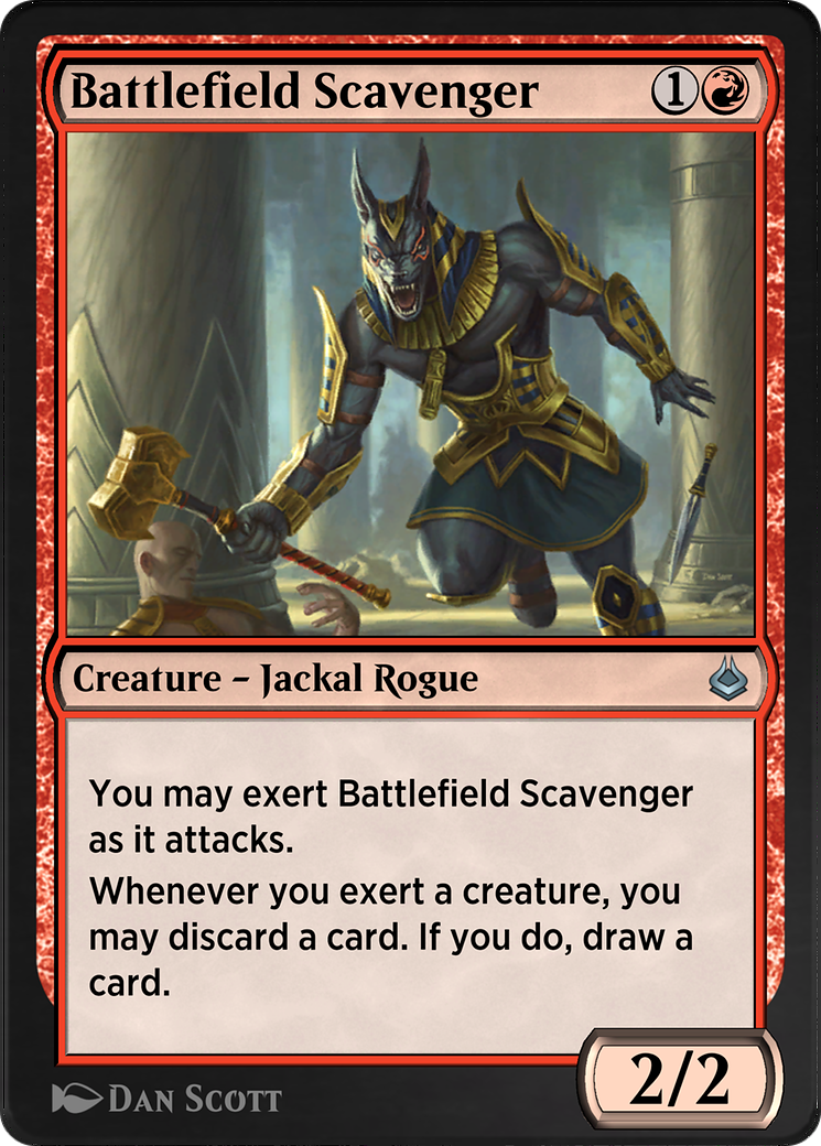 Battlefield Scavenger (AKR-139) - Amonkhet Remastered-1
