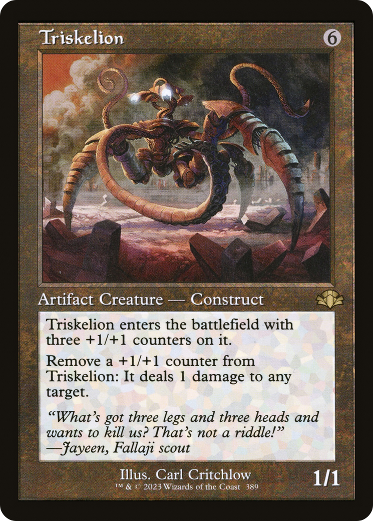 Triskelion (Retro Frame) (DMR-389) - Dominaria Remastered Foil-1