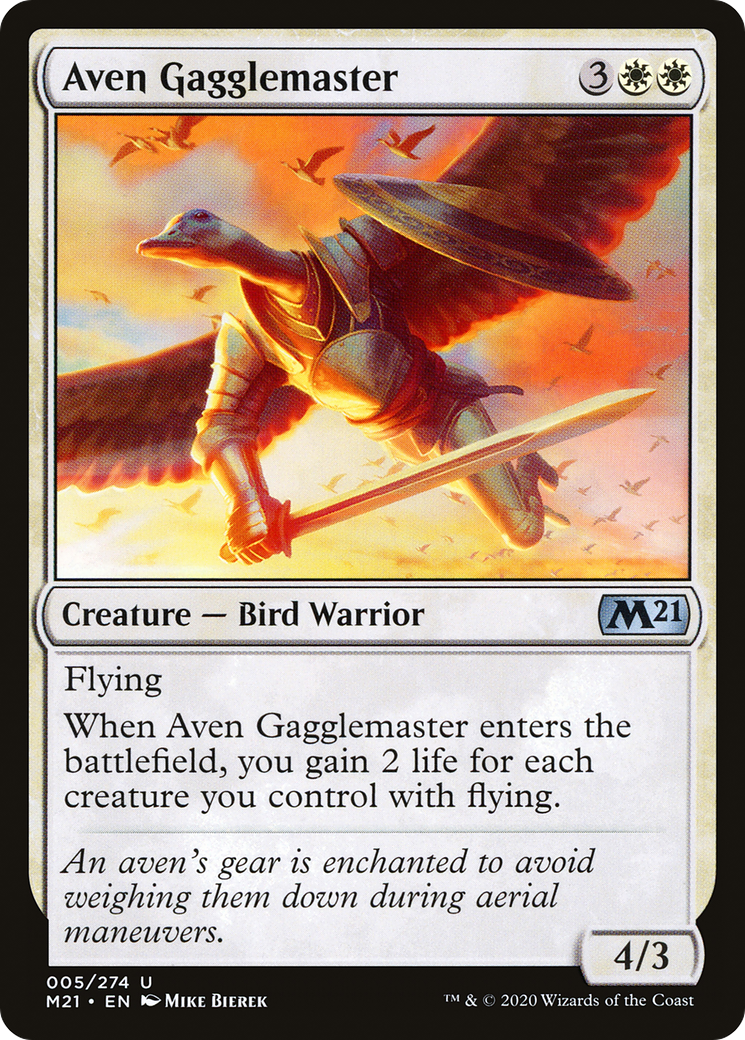 Aven Gagglemaster [Core Set 2021]-1