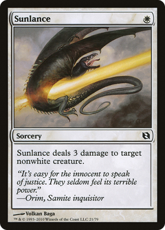 Sunlance [Duel Decks: Elspeth vs. Tezzeret]-1