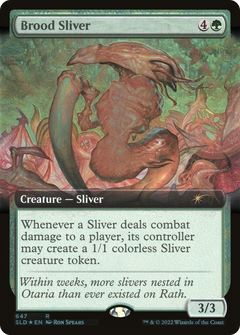 Brood Sliver (Extended Art) [Secret Lair Drop Promos]-1