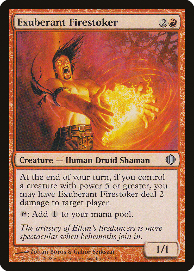 Exuberant Firestoker [Shards of Alara]-1