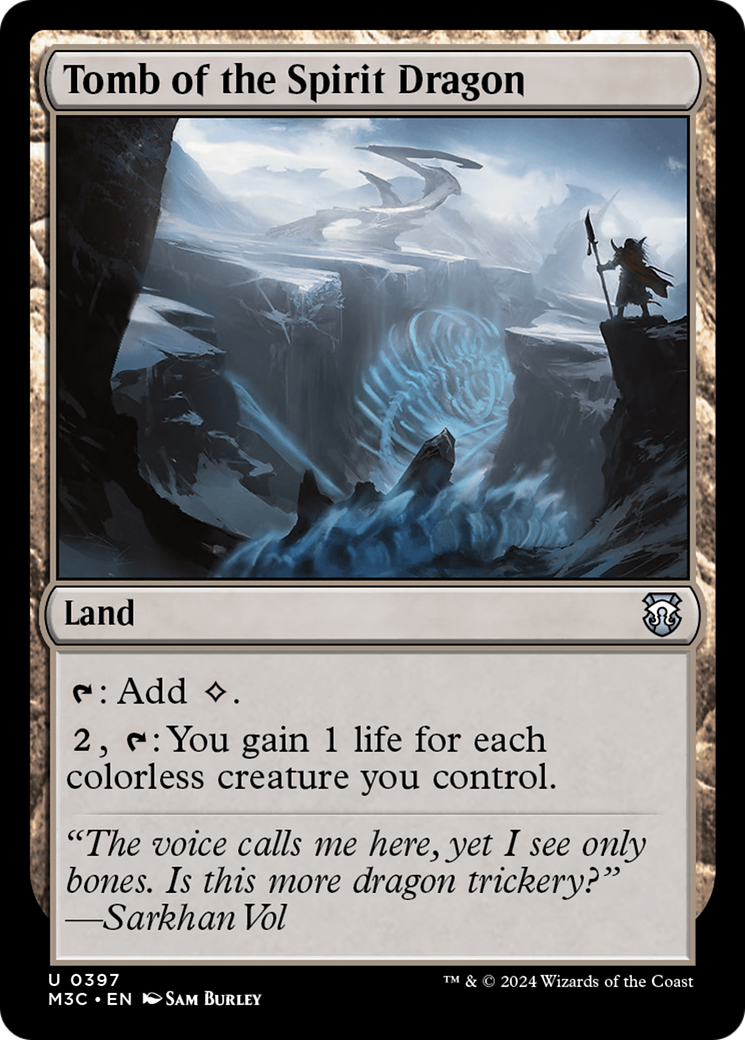 Tomb of the Spirit Dragon [Modern Horizons 3 Commander]-1