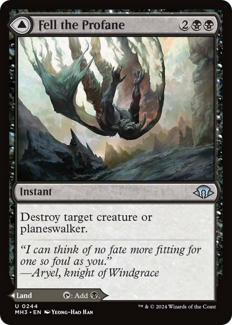 Fell the Profane // Fell Mire [Modern Horizons 3]-1