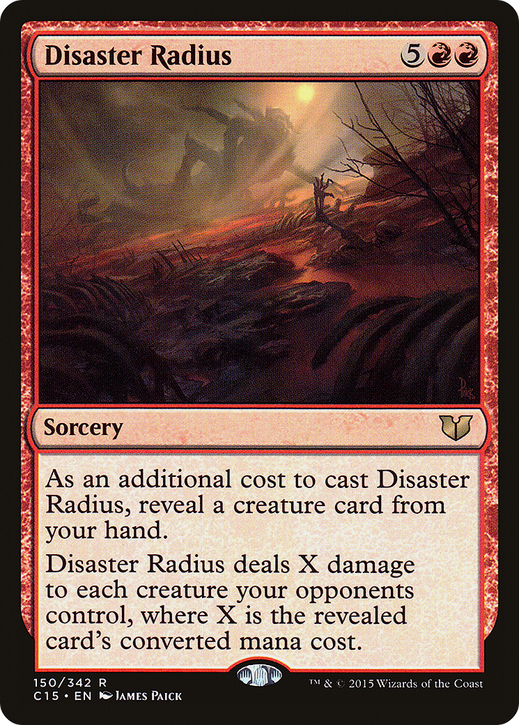 Disaster Radius [Commander 2015]-1