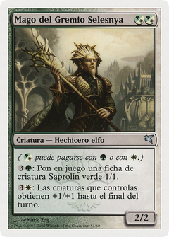 Selesnya Guildmage (Spanish) - "Mago del Gremio Selesnya" (J51) (PSAL-J51) - Salvat 2005-1