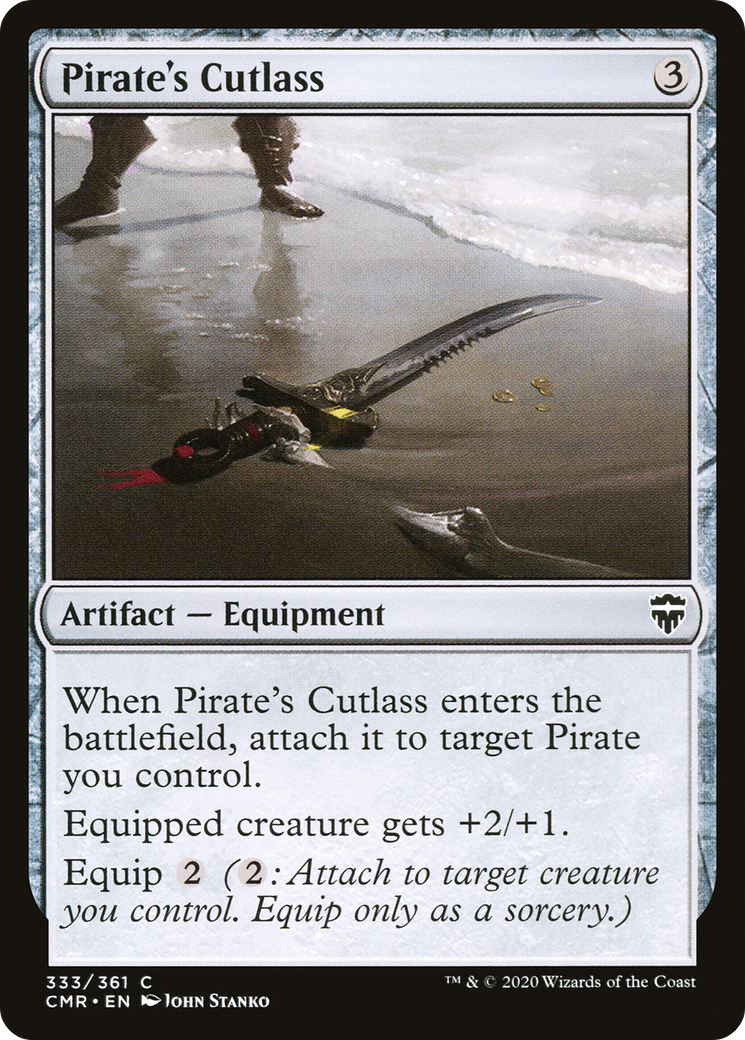 Pirate's Cutlass [Commander Legends]-1