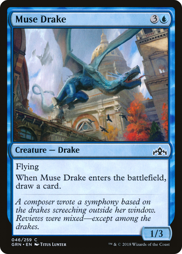Muse Drake [Guilds of Ravnica]-1