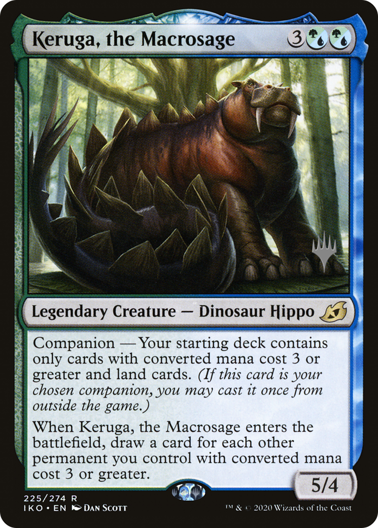 Keruga, the Macrosage (Promo Pack) [Ikoria: Lair of Behemoths Promos]-1