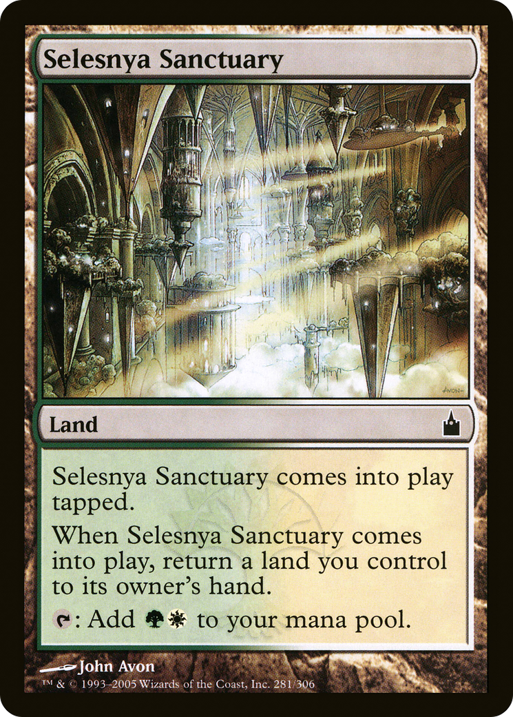 Selesnya Sanctuary [Ravnica: City of Guilds]-1