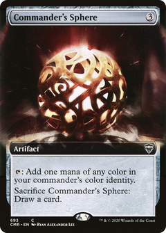Commander's Sphere (Extended Art) [Commander Legends]-1