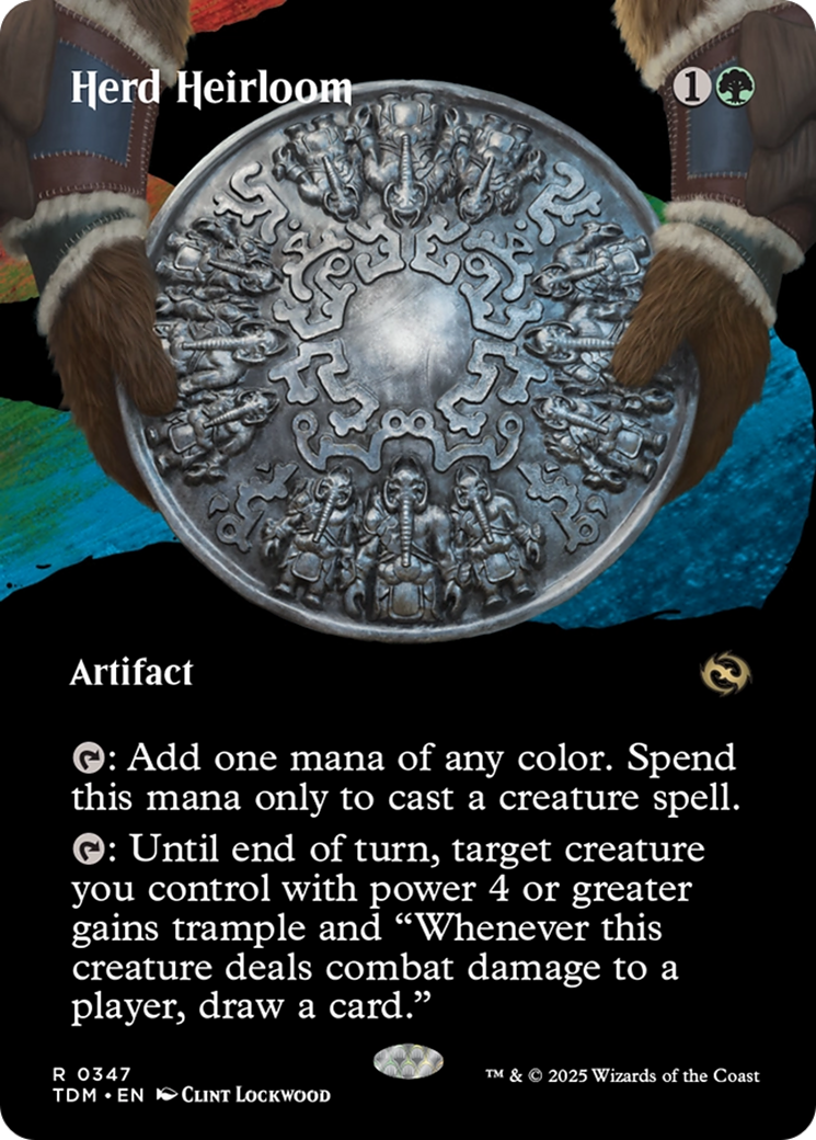 Herd Heirloom (Borderless) [Tarkir: Dragonstorm]-1