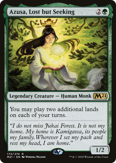 Azusa, Lost but Seeking (Promo Pack) [Core Set 2021 Promos]-1