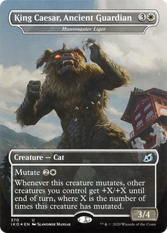 Huntmaster Liger - King Caesar, Ancient Guardian (Godzilla Series) [Ikoria: Lair of Behemoths]-1