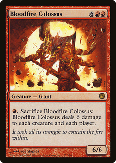 Bloodfire Colossus [Ninth Edition]-1