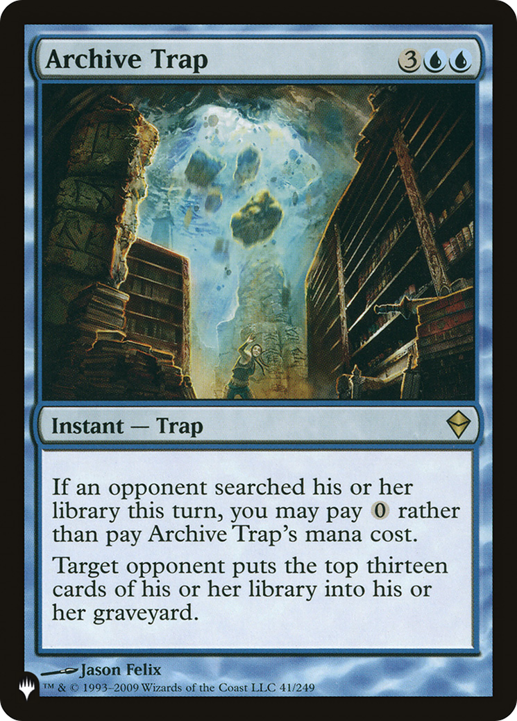 Archive Trap [The List]-1