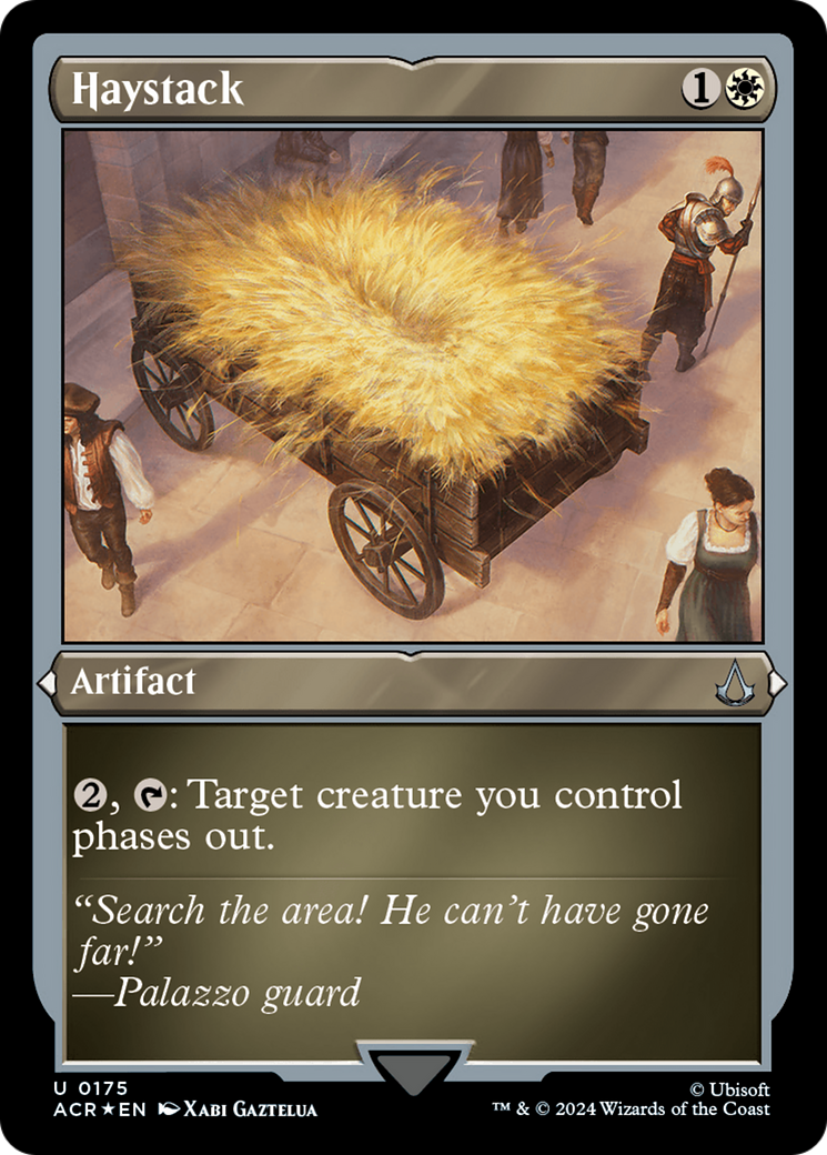 Haystack (ACR-175) - Assassin's Creed Etched Foil-1