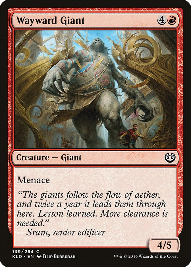 Wayward Giant [Kaladesh]-1
