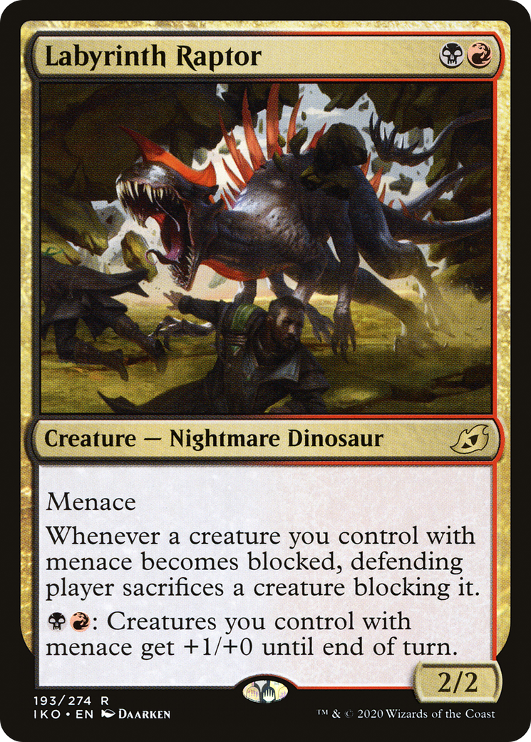 Labyrinth Raptor [Ikoria: Lair of Behemoths]-1