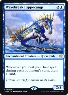 Wavebreak Hippocamp (PRE-080) - Theros Beyond Death Promos: (enchantment) Foil-1