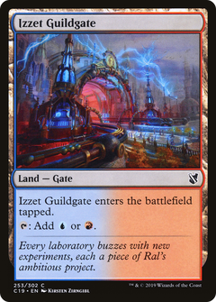 Izzet Guildgate [Commander 2019]-1