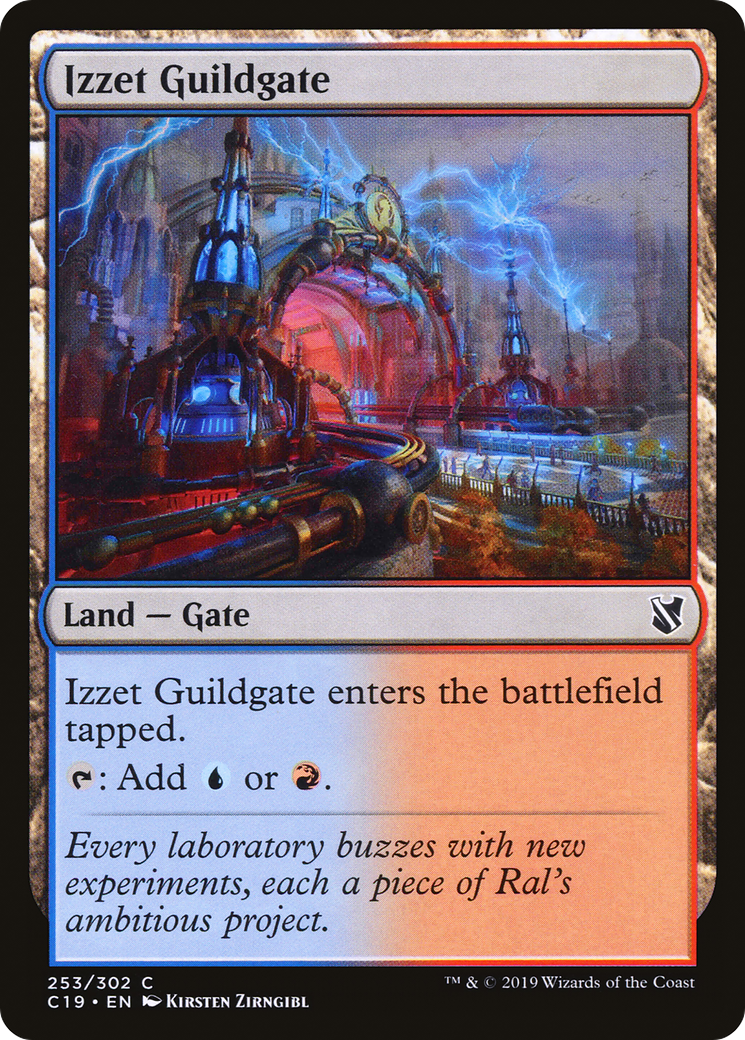 Izzet Guildgate [Commander 2019]-1