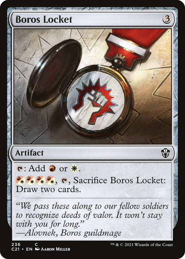 Boros Locket [Commander 2021]-1