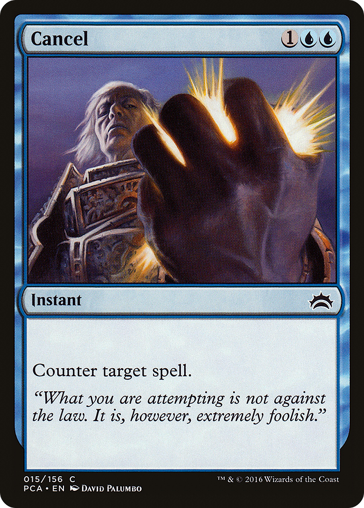 Cancel [Planechase Anthology]-1