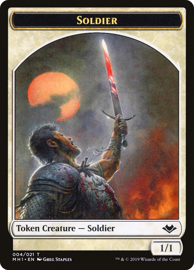 Soldier (TMH1-004) - Modern Horizons Tokens-1