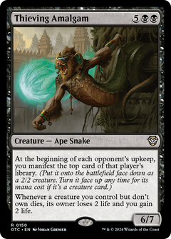 Thieving Amalgam [Outlaws of Thunder Junction Commander]-1