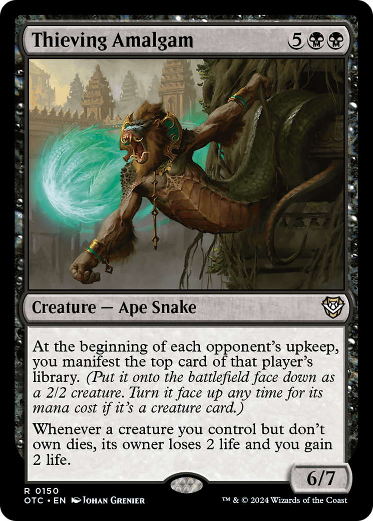 Thieving Amalgam [Outlaws of Thunder Junction Commander]-1