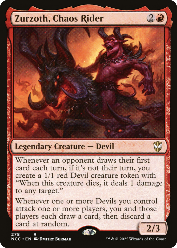 Zurzoth, Chaos Rider (NCC-278) - New Capenna Commander-1