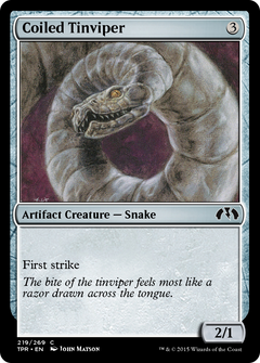 Coiled Tinviper (TPR-219) - Tempest Remastered Foil-1