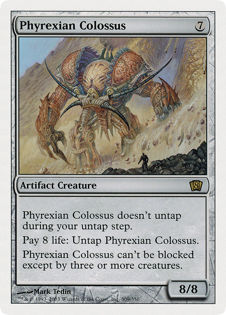 Phyrexian Colossus [Eighth Edition]-1