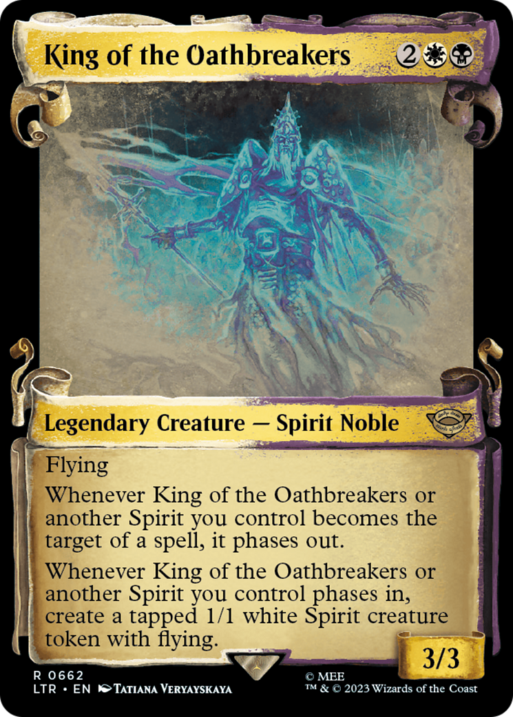 King of the Oathbreakers [The Lord of the Rings: Tales of Middle-Earth Showcase Scrolls]-1