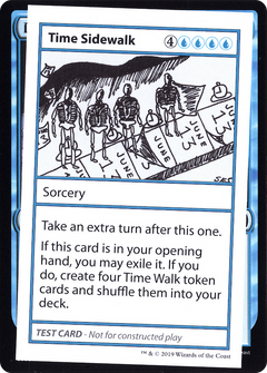 Time Sidewalk (2021 Edition) [Mystery Booster Playtest Cards]-1