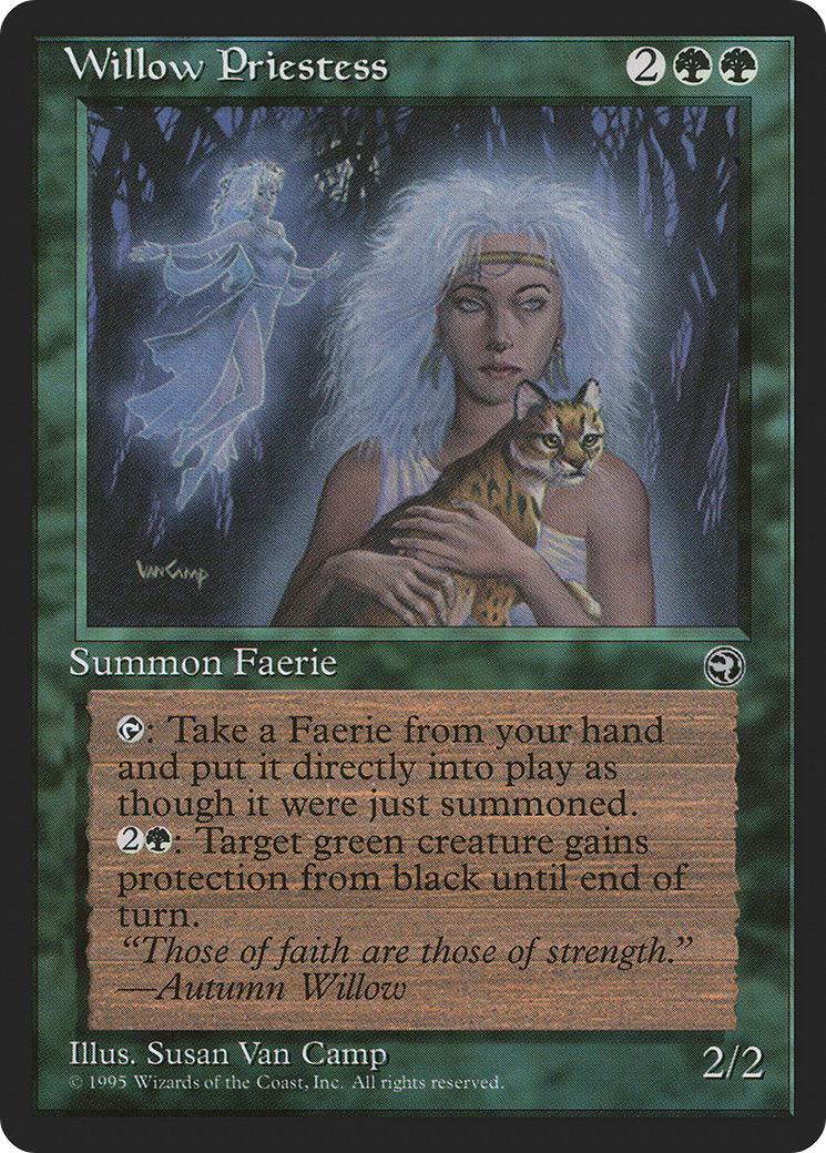Willow Priestess (HML-) - Homelands-1