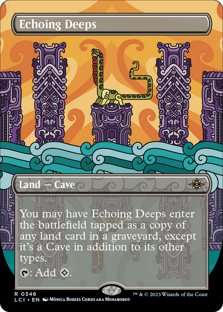 Echoing Deeps (Borderless) [The Lost Caverns of Ixalan]-1